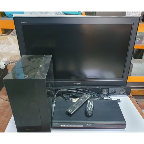 372 - Sony TV with surround system