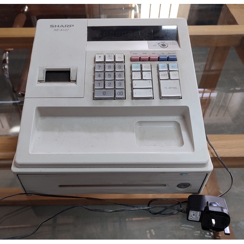 375 - Sharp XE-A107 electronic cash register