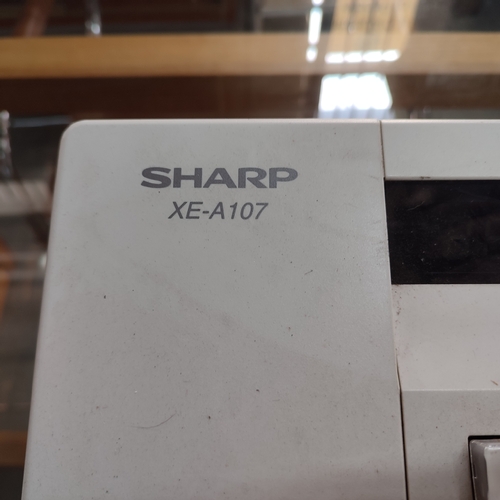 375 - Sharp XE-A107 electronic cash register