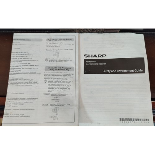 375 - Sharp XE-A107 electronic cash register