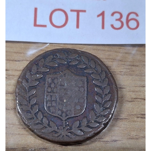 136 - 1797 Italian States 5 Tornesi Kingdom Naples Copper Coin Italy King Ferdinando, in V F condition