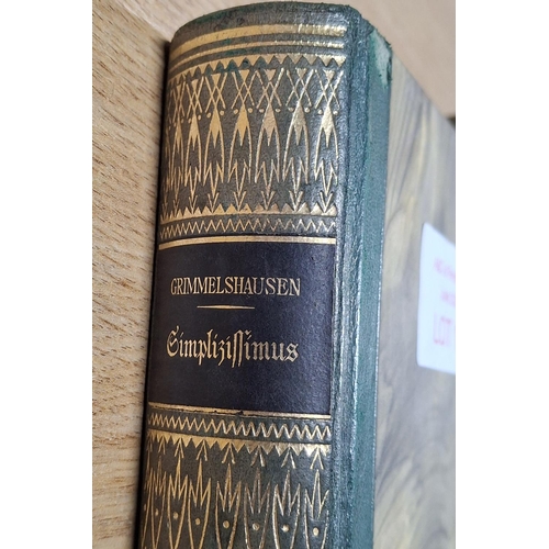 154 - Two early 20thC, well bound German books (2)