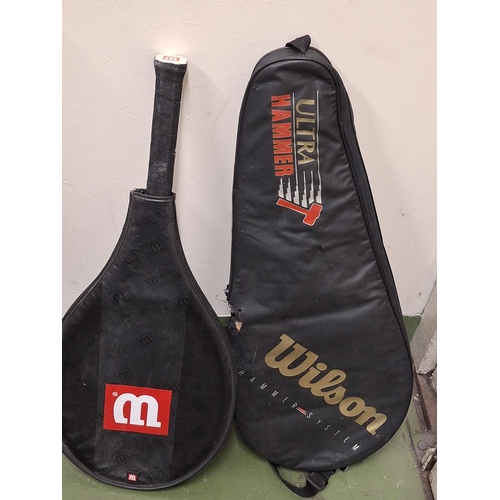 171 - Two Wilson tennis rackets in associated covers (2)