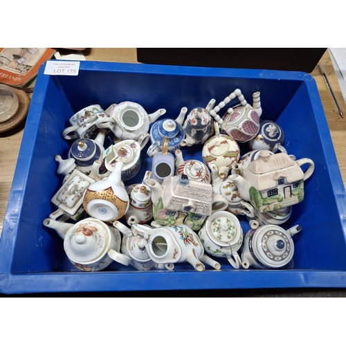 175 - Collection of Porcelain Arts Miniature Teapot Special Edition