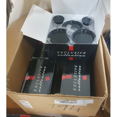 Two boxes of various Tupperware to include seven boxed 