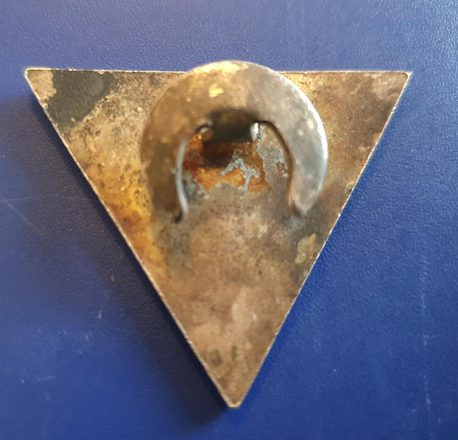 German 1939 triangular enamel Germany-Japan friendship pin badge with ...
