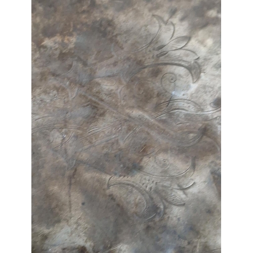 1 - Pair of hallmarked Birmingham 1917 silver spectacles case (a/f) - local metal detecting find,

55 gr... 