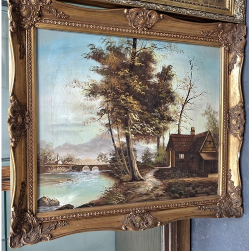 98A - Billy Hobson (Colne 20-21stC) oil on board 