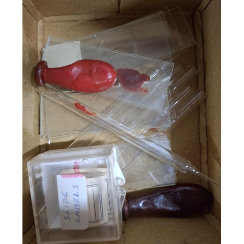 260 - Boxed Vickers Mia microscope etc.