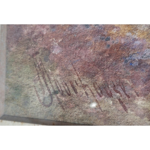 348 - J Moorhouse, early 20thC watercolour 