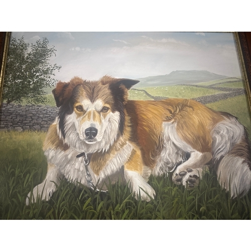 349 - Two Billy Hobson (Colne 20-21stC) oil paintings (2)