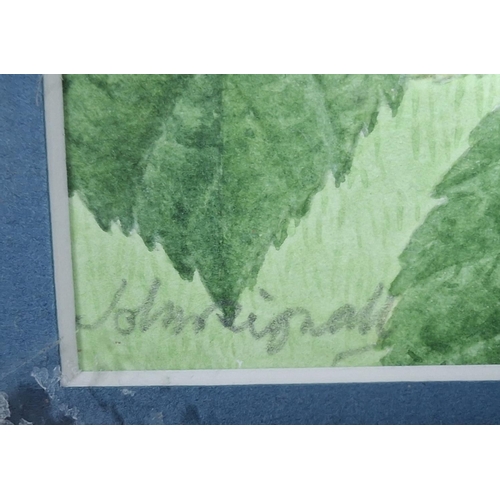 John Noel Athelstan Rignall (Peterborough 1916-2004) watercolour, Two ...