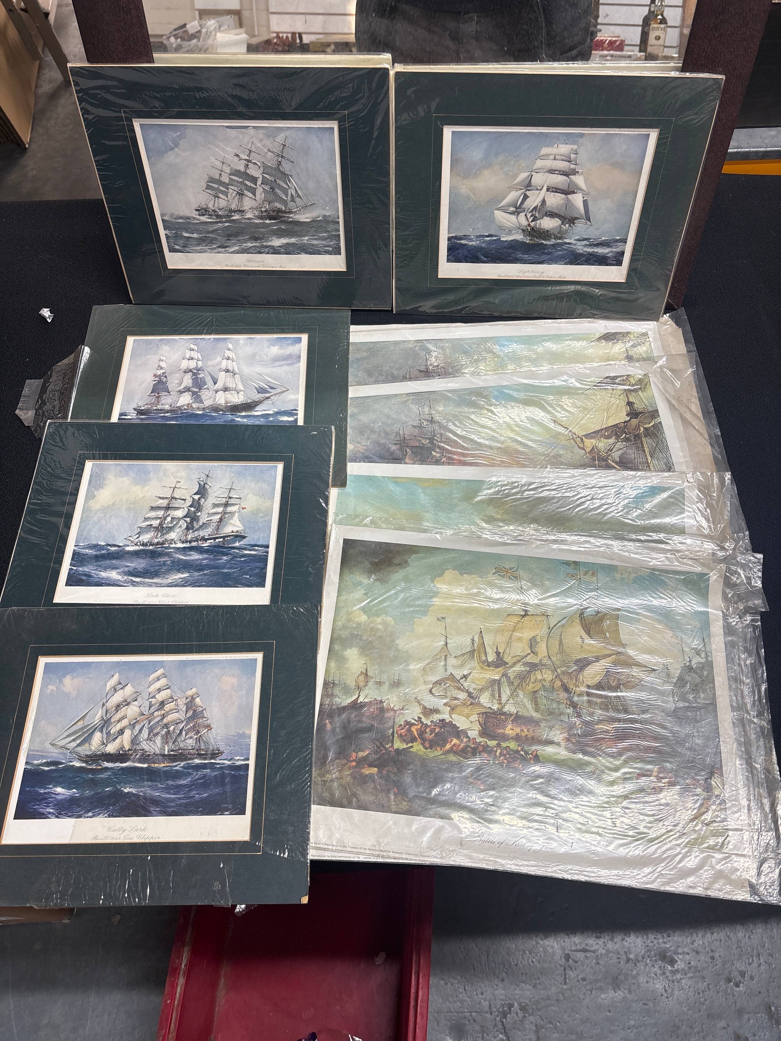 Collection of Ship prints