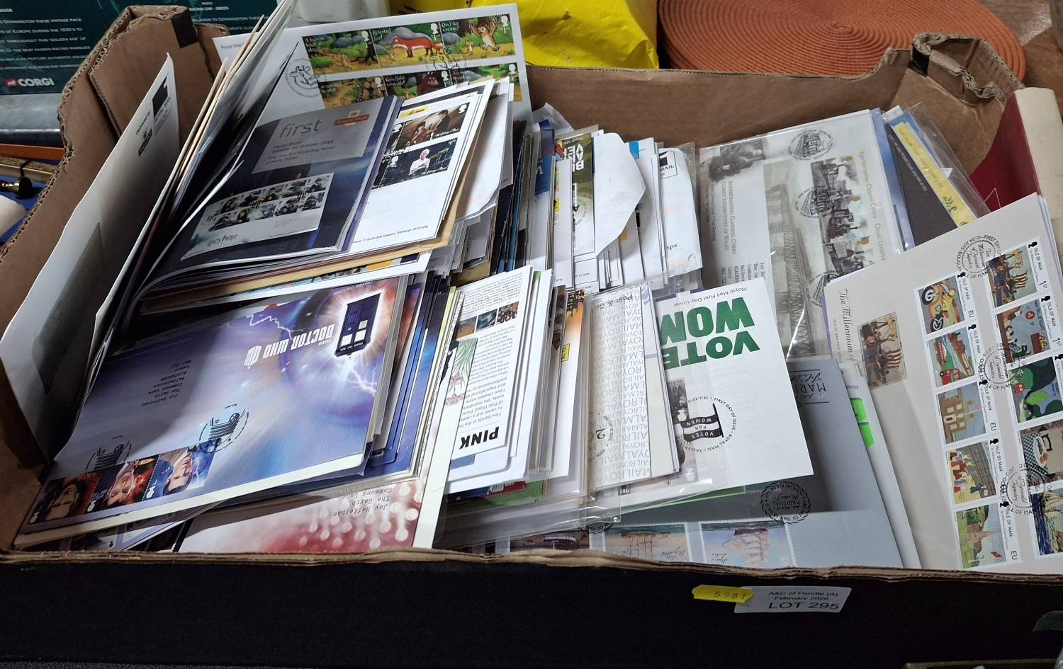 Large box full of 21stC IOM FDCs (Qty)