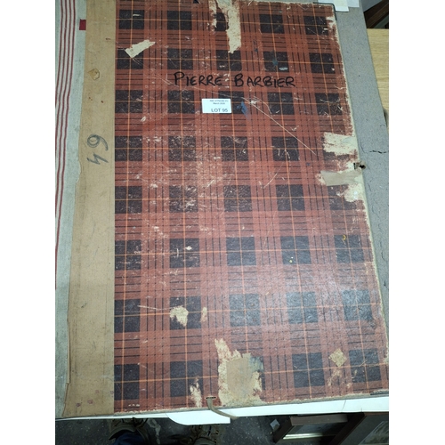 95 - Quantity of 1970s large crayon and other abstract studies by Pierre Barbier (France 20thC), all unfr... 