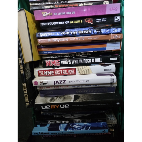 Collection of various music related books (Qty)