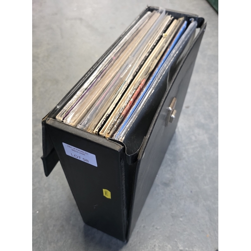 Box containing various 