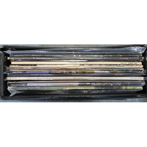 Box containing various 