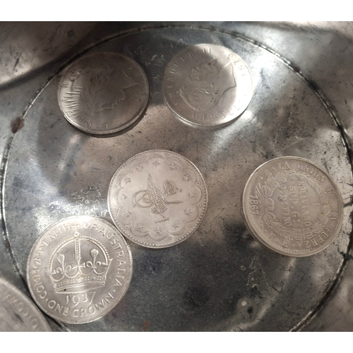 56 - Five REPLICA faux-silver coins (5)