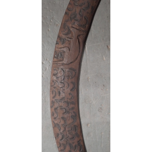 58 - Australian wooden boomerang