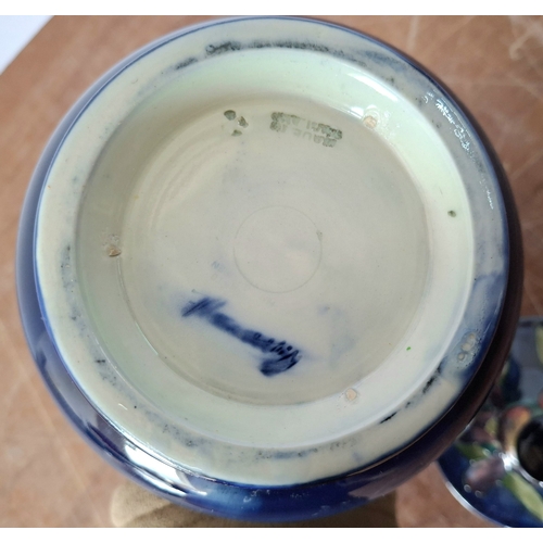 29 - Old Moorcroft medium sized, lidded dish.