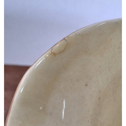 9 - A Clarice Cliff Bizarre Rodanthe pattern fruit bowl, hand painted with trailing flowers, 22cm diamet... 