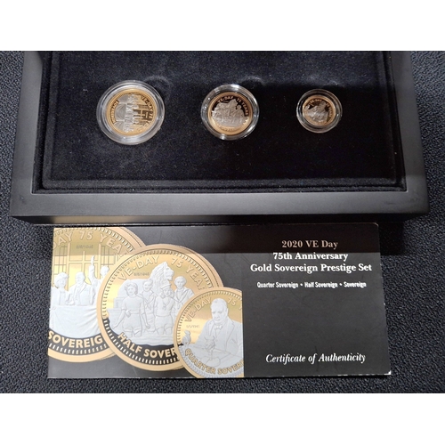 26 - Hattons of London, limited edition (2020 produced) set commemorating the 75th VE day anniversary gol... 