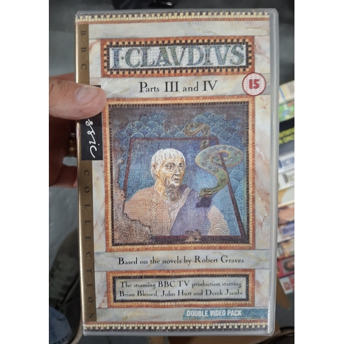131 - Quantity of VHS tapes of programme series, The Tribe, I Claudius etc (Qty)