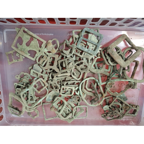 158 - Quantity of medieval to Victorian belt buckles

Please note - Tub not included