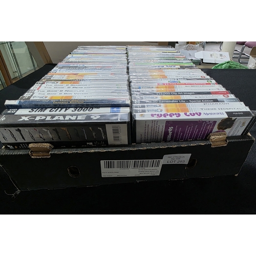 293 - Collection of various PC games (Qty)