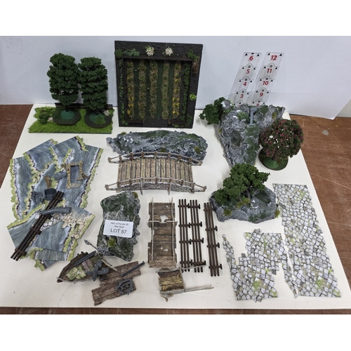 87 - Collection of landscape aesthetics for The Lord of the Rings battle game