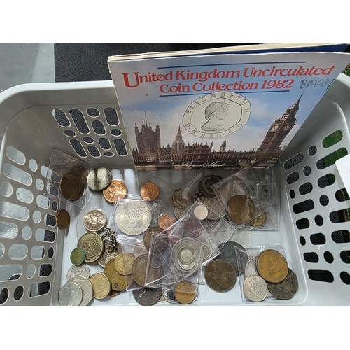 93 - Collection of various coinage, fobs & tokens etc. (Qty)