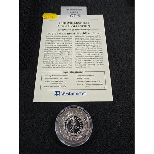 6 - The Millennium Coin Collection, uncirculated 