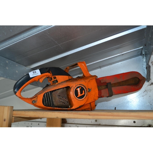 53 - Small Petrol Chainsaw