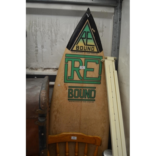 23 - Rob Erskine 6ft Surf Board