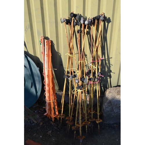 58 - Various Electric Fencing Stakes