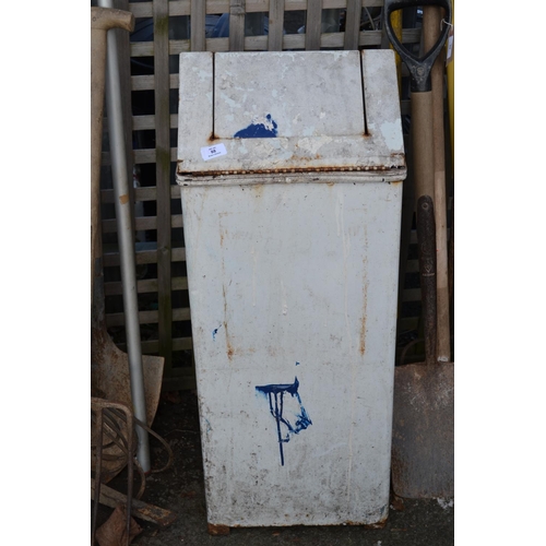 64 - Metal Swing-top Bin