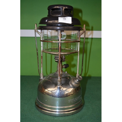 188 - Chrome Tilley Lamp