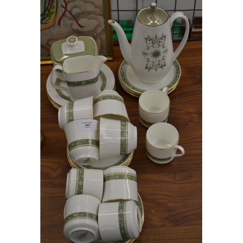 241 - Royal Doulton Rondelay Coffee Service