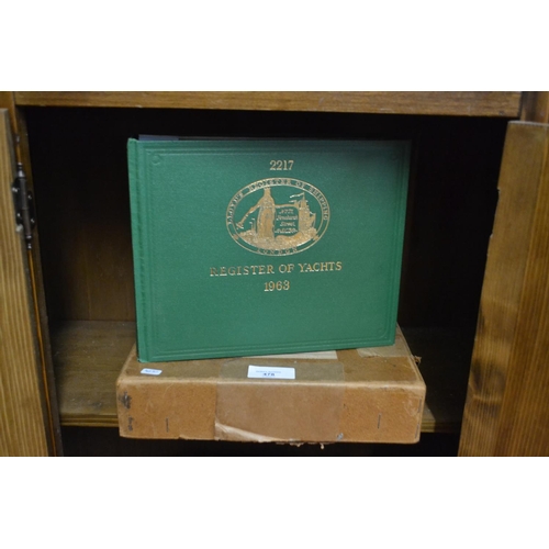 478 - Lloyds Register of Shipping (in box). 1963