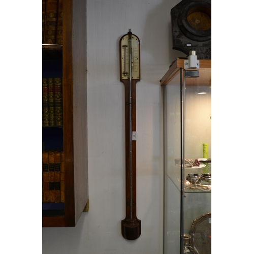 481 - Antique Mercury Barometer (h90cm)