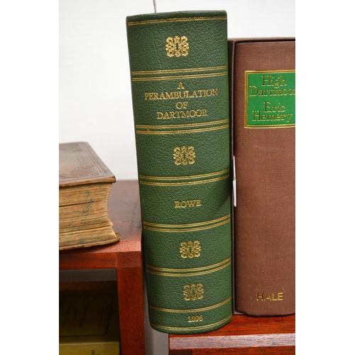 584 - 1 Vol 1896 Perambulation of Dartmoor by S Rowe, Ltd Ed. But Rebound