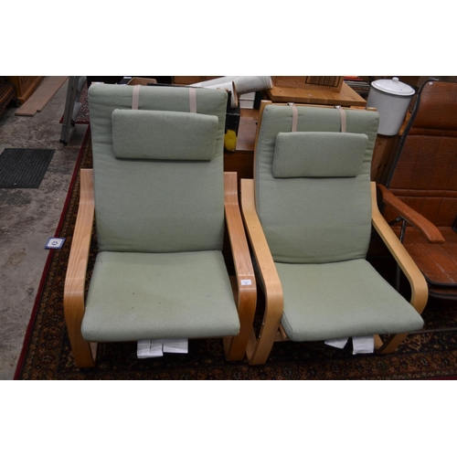 735 - Pair of Stress-less Recliners