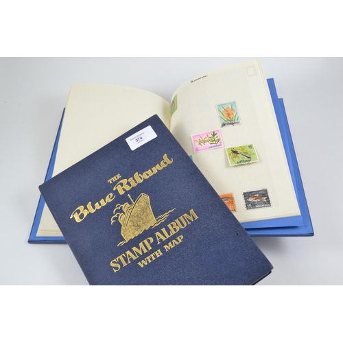 331 - 2 Part Filled Stamp Albums