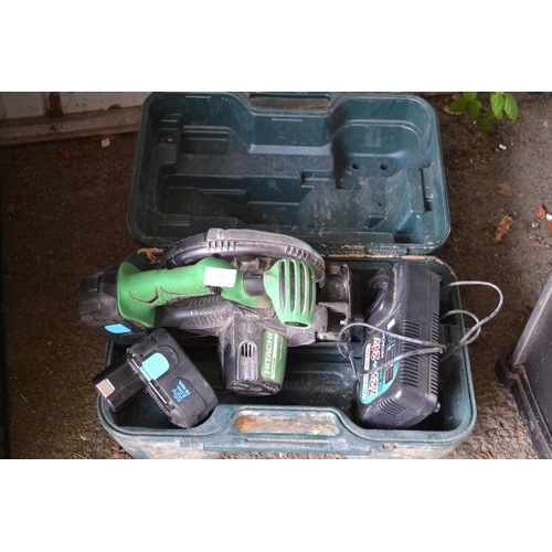 51 - Hitachi cordless saw (boxed)