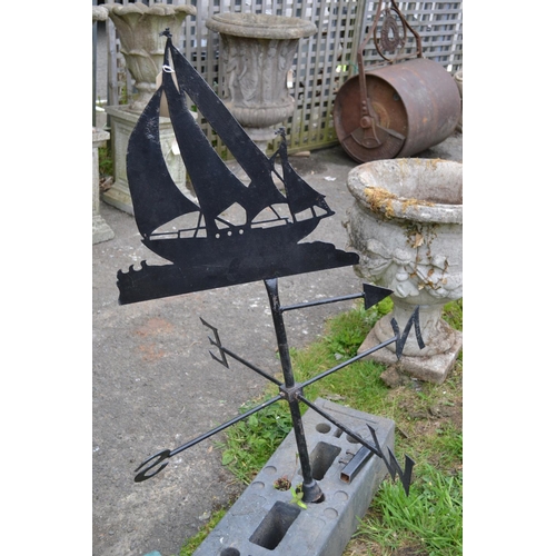 17 - Ship Top Weather Vane