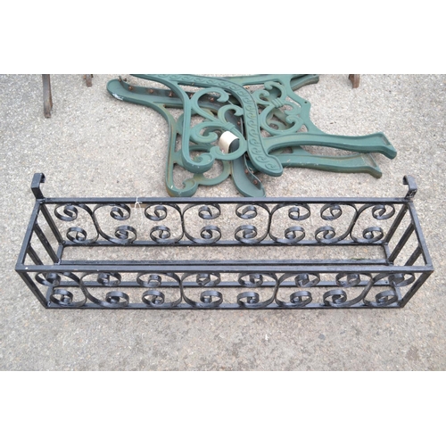 59 - Wrought Iron Window Box