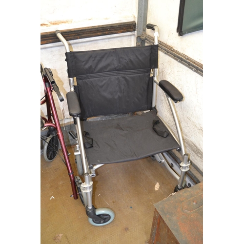 94 - Folding wheelchair