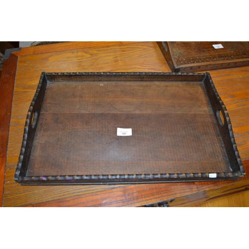 728 - Wooden Tray