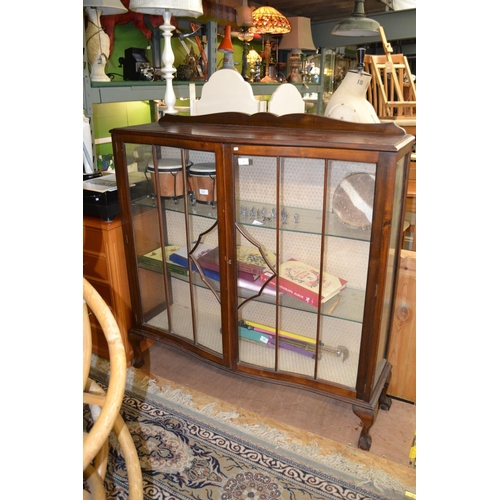 241 - Large astragal glazed display unit. W120cm.